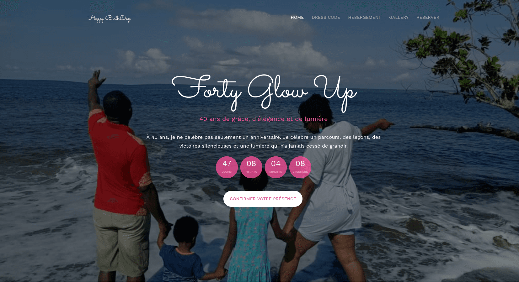 Site Web Événementiel