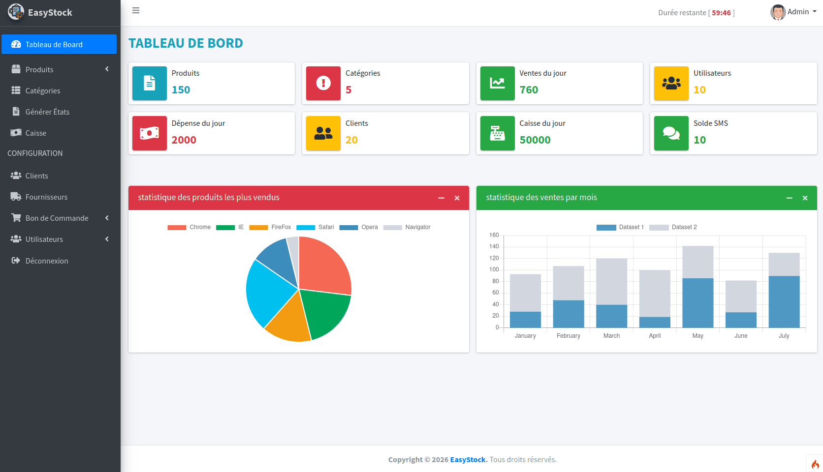 Application de Gestion de Stock